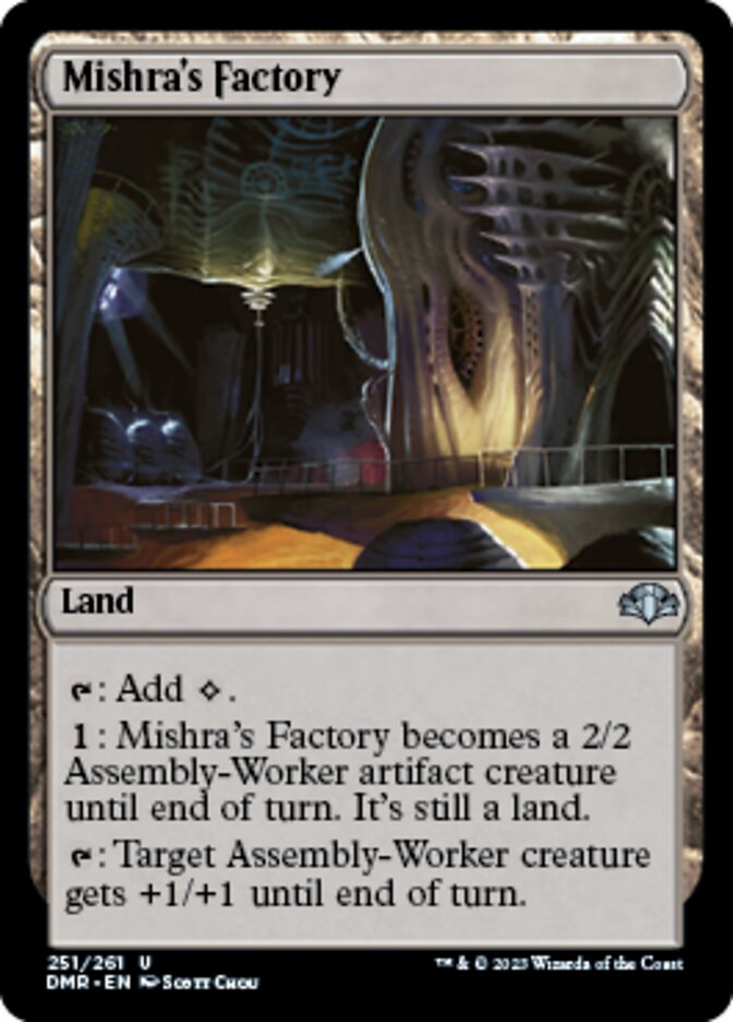 Mishra's Factory [Dominaria Remastered] | Galaxy Games LLC