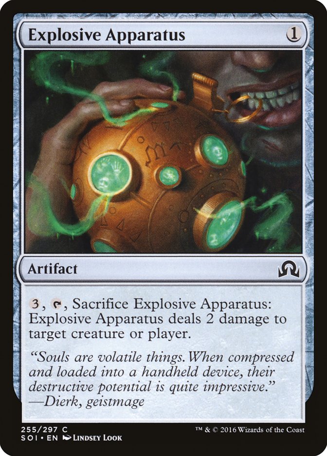 Explosive Apparatus [Shadows over Innistrad] | Galaxy Games LLC