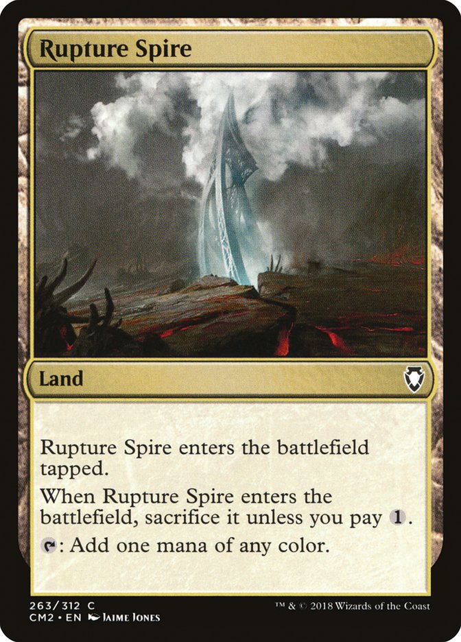 Rupture Spire [Commander Anthology Volume II] | Galaxy Games LLC