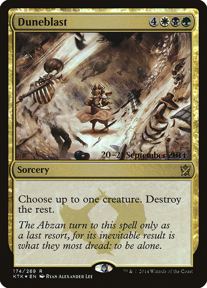 Duneblast [Khans of Tarkir Prerelease Promos] | Galaxy Games LLC