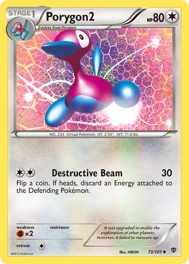 Porygon2 (73/101) [Black & White: Plasma Blast] | Galaxy Games LLC