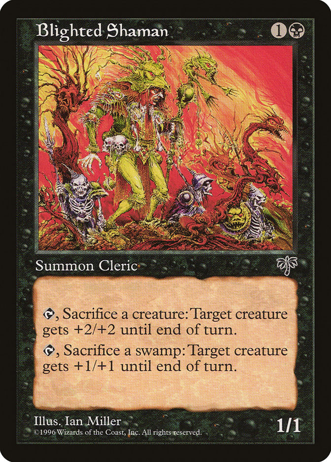 Blighted Shaman [Mirage] | Galaxy Games LLC