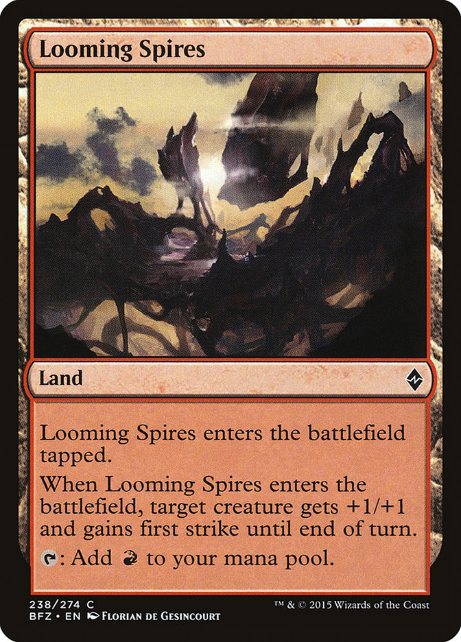 Looming Spires [Battle for Zendikar] | Galaxy Games LLC