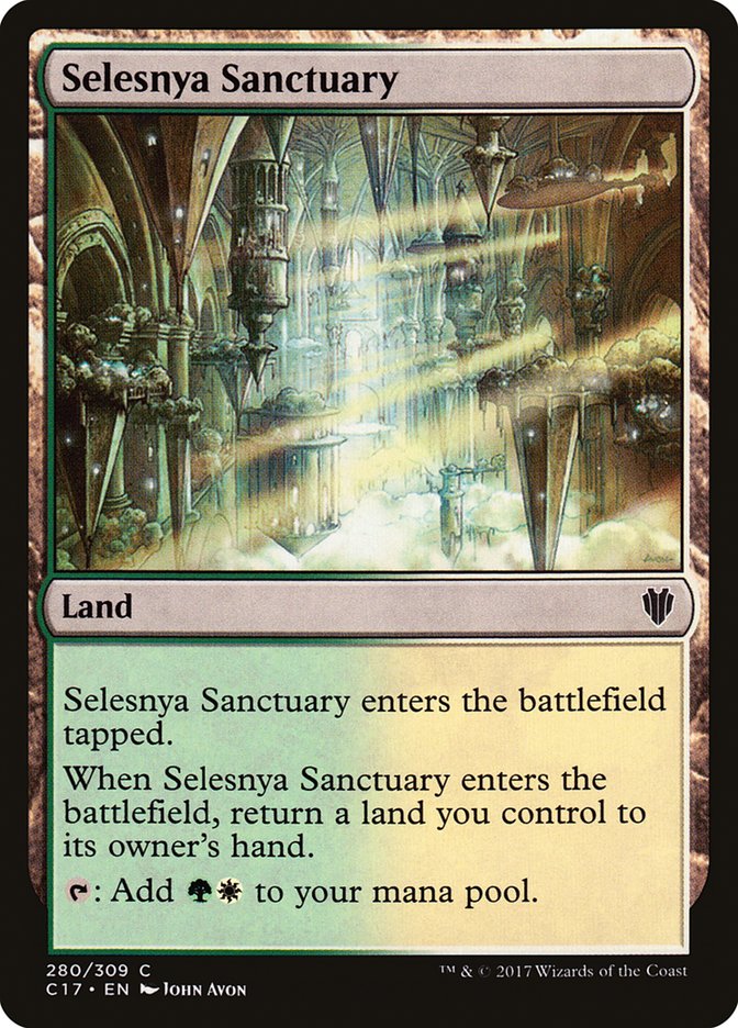 Selesnya Sanctuary [Commander 2017] | Galaxy Games LLC