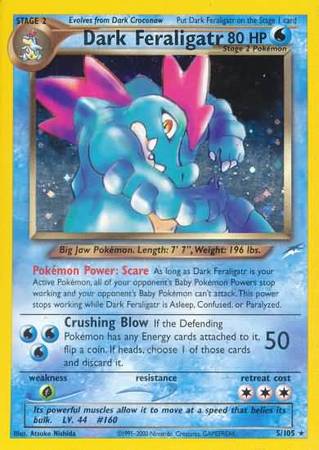 Dark Feraligatr (5/105) [Neo Destiny Unlimited] | Galaxy Games LLC