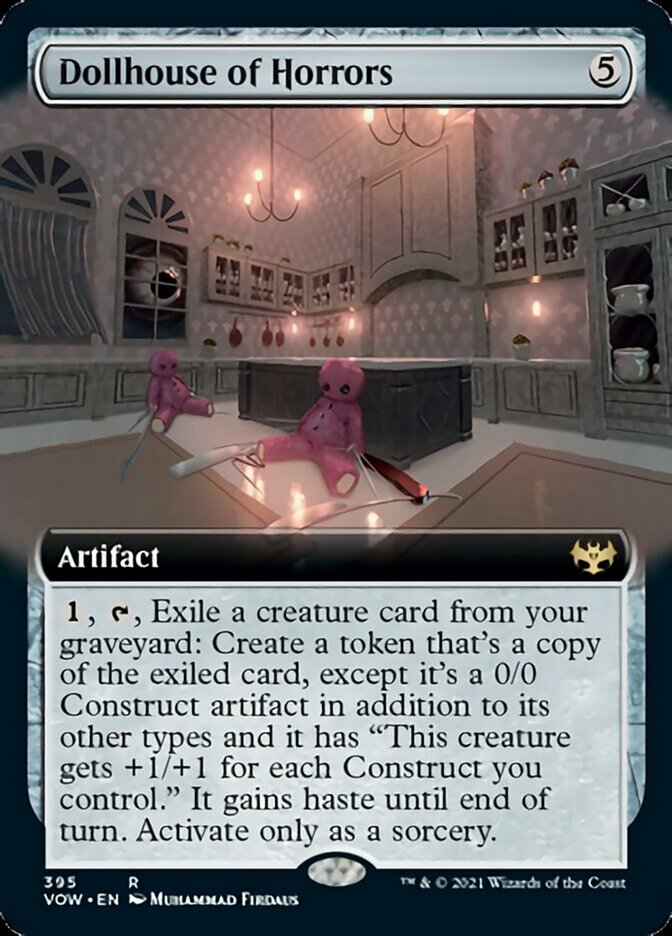 Dollhouse of Horrors (Extended Art) [Innistrad: Crimson Vow] | Galaxy Games LLC