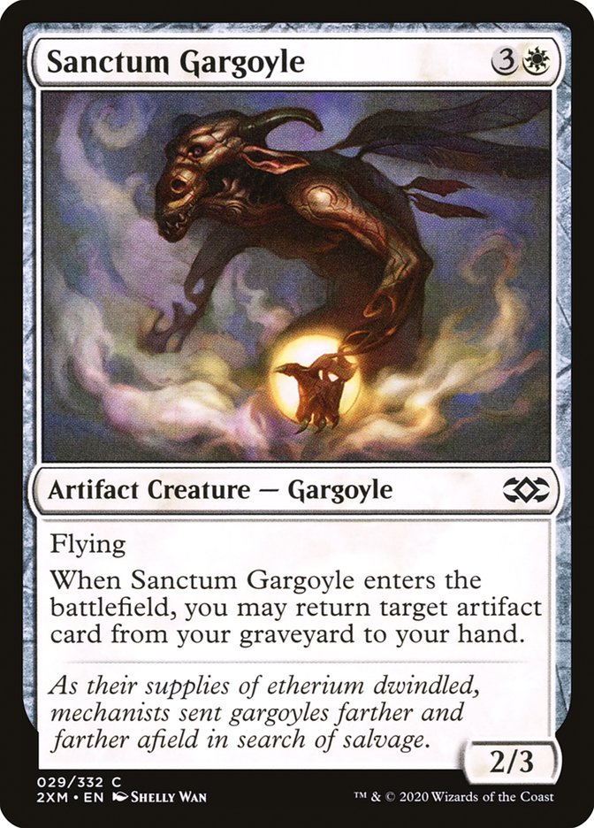 Sanctum Gargoyle [Double Masters] | Galaxy Games LLC