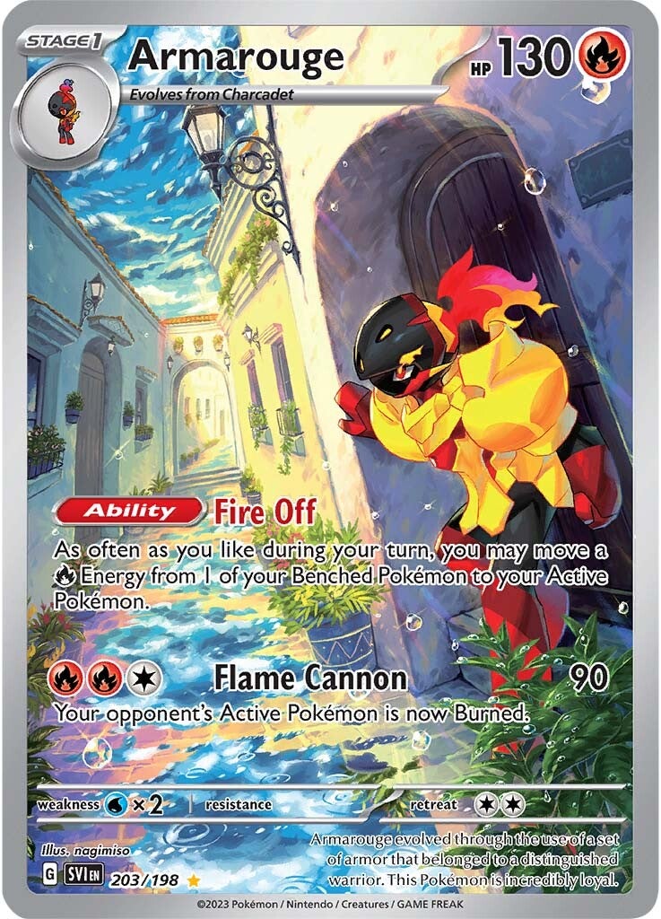 Armarouge (203/198) [Scarlet & Violet: Base Set] | Galaxy Games LLC