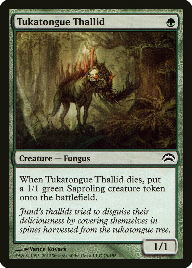 Tukatongue Thallid [Planechase 2012] | Galaxy Games LLC