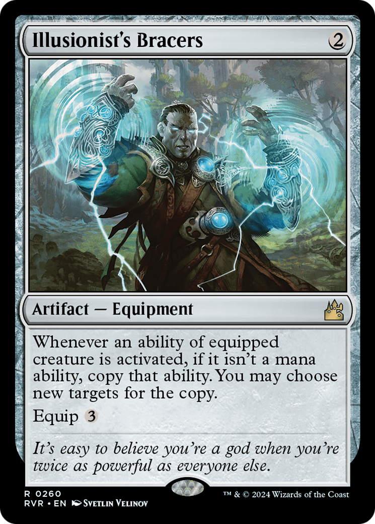 Illusionist's Bracers [Ravnica Remastered] | Galaxy Games LLC