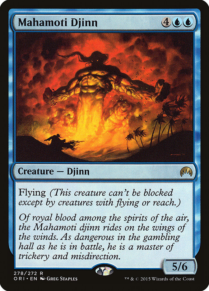 Mahamoti Djinn [Magic Origins] | Galaxy Games LLC