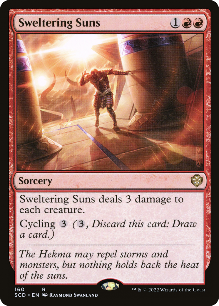 Sweltering Suns [Starter Commander Decks] | Galaxy Games LLC