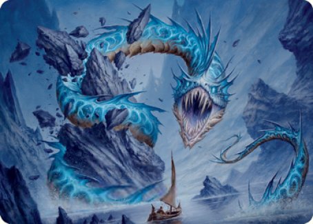 Biolume Serpent Art Card [Innistrad: Crimson Vow Art Series] | Galaxy Games LLC