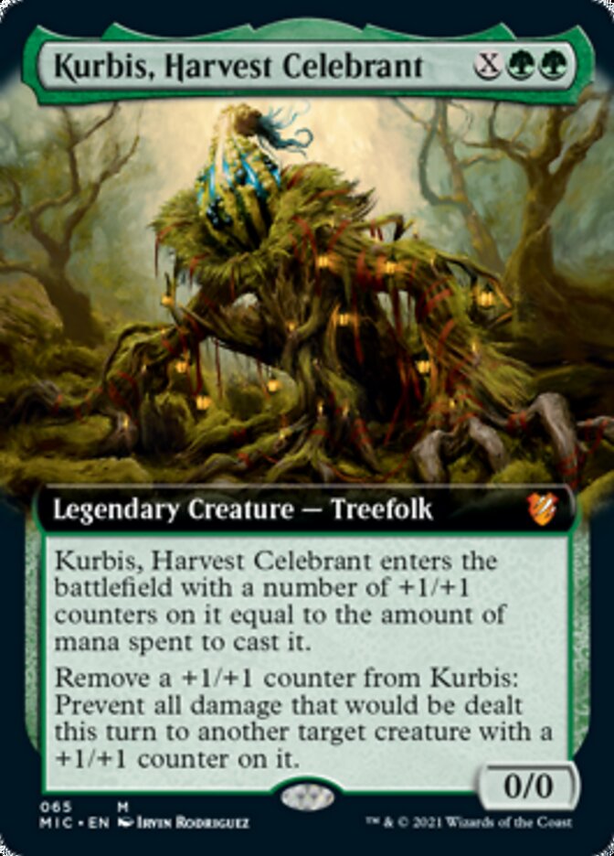 Kurbis, Harvest Celebrant (Extended Art) [Innistrad: Midnight Hunt Commander] | Galaxy Games LLC