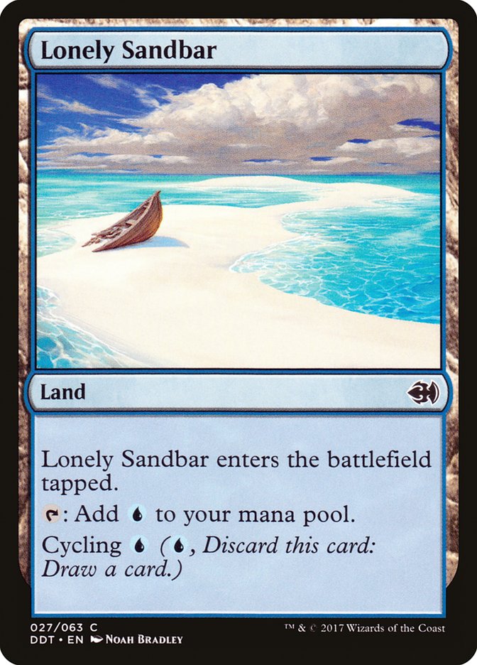 Lonely Sandbar [Duel Decks: Merfolk vs. Goblins] | Galaxy Games LLC