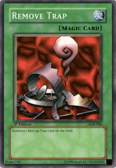 Remove Trap [LOB-060] Common | Galaxy Games LLC