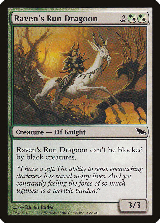 Raven's Run Dragoon [Shadowmoor] | Galaxy Games LLC