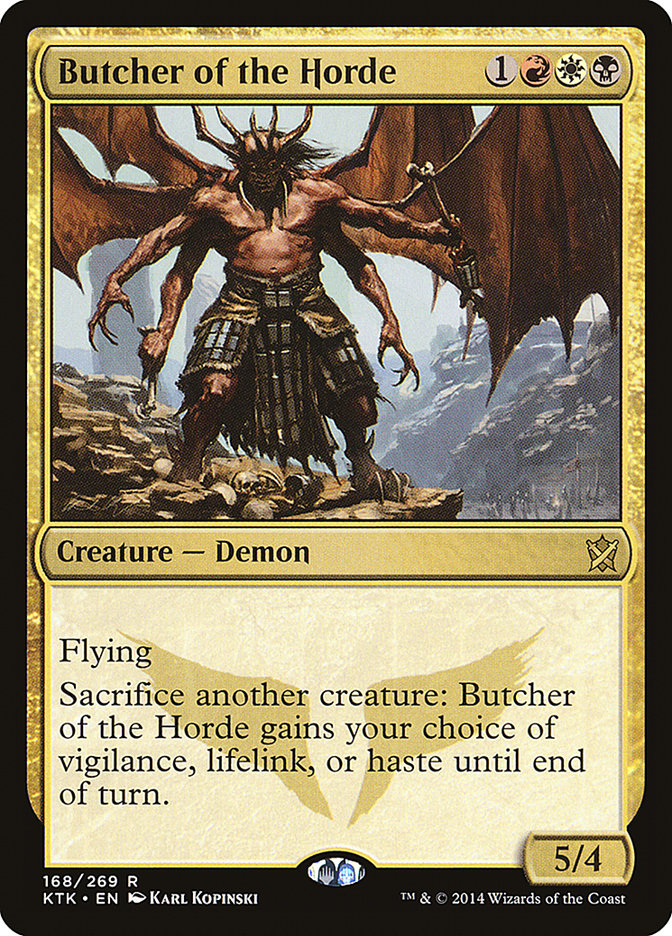 Butcher of the Horde [Khans of Tarkir] | Galaxy Games LLC