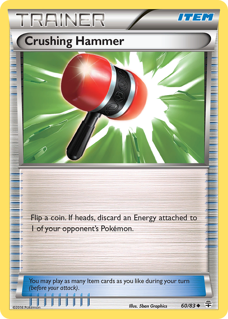 Crushing Hammer (60/83) [XY: Generations] | Galaxy Games LLC