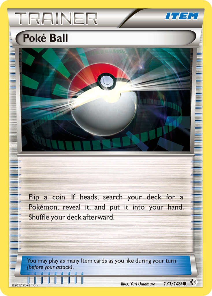 Poke Ball (131/149) [Black & White: Boundaries Crossed] | Galaxy Games LLC