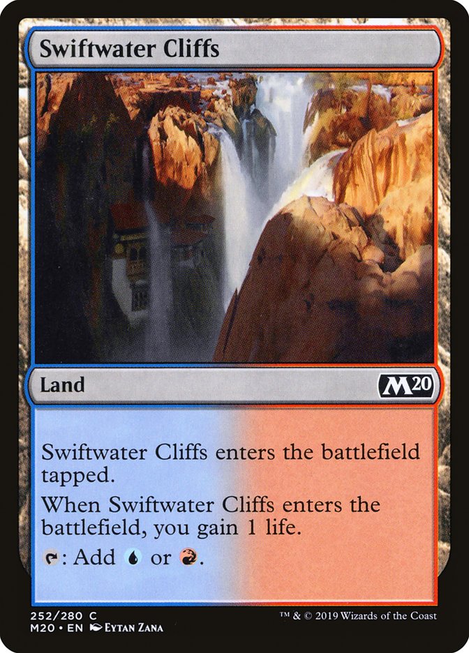 Swiftwater Cliffs [Core Set 2020] | Galaxy Games LLC