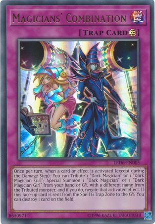 Magicians' Combination [LED6-EN005] Ultra Rare | Galaxy Games LLC