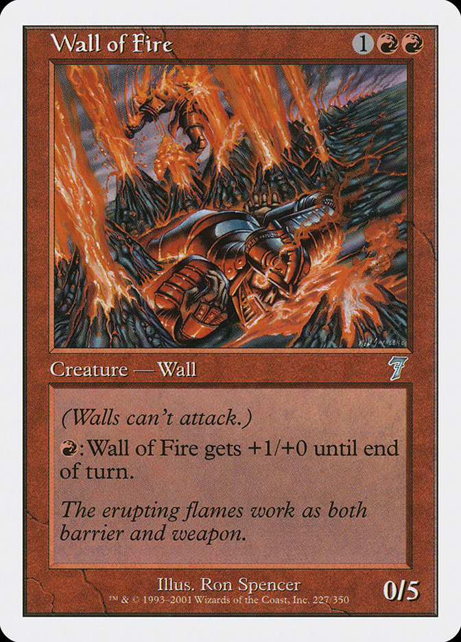 Wall of Fire [Seventh Edition] | Galaxy Games LLC