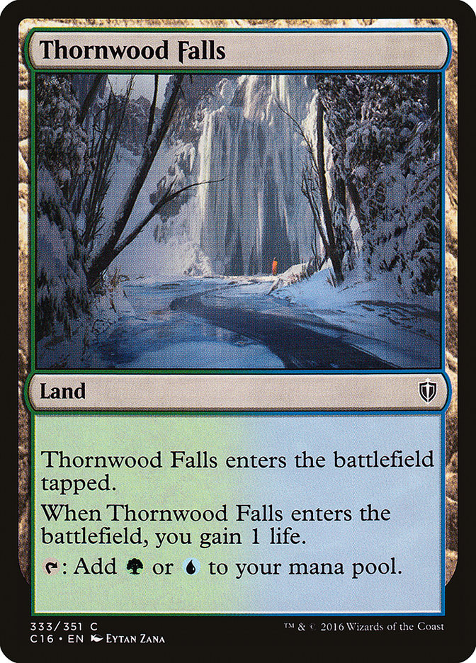 Thornwood Falls [Commander 2016] | Galaxy Games LLC