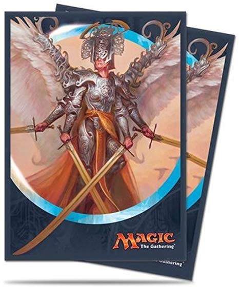 Ultra Pro - Kaladesh Angel of Invention Standard Deck Protector sleeves for Magic 80ct | Galaxy Games LLC