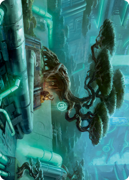 Forest Art Card [Kamigawa: Neon Dynasty Art Series] | Galaxy Games LLC