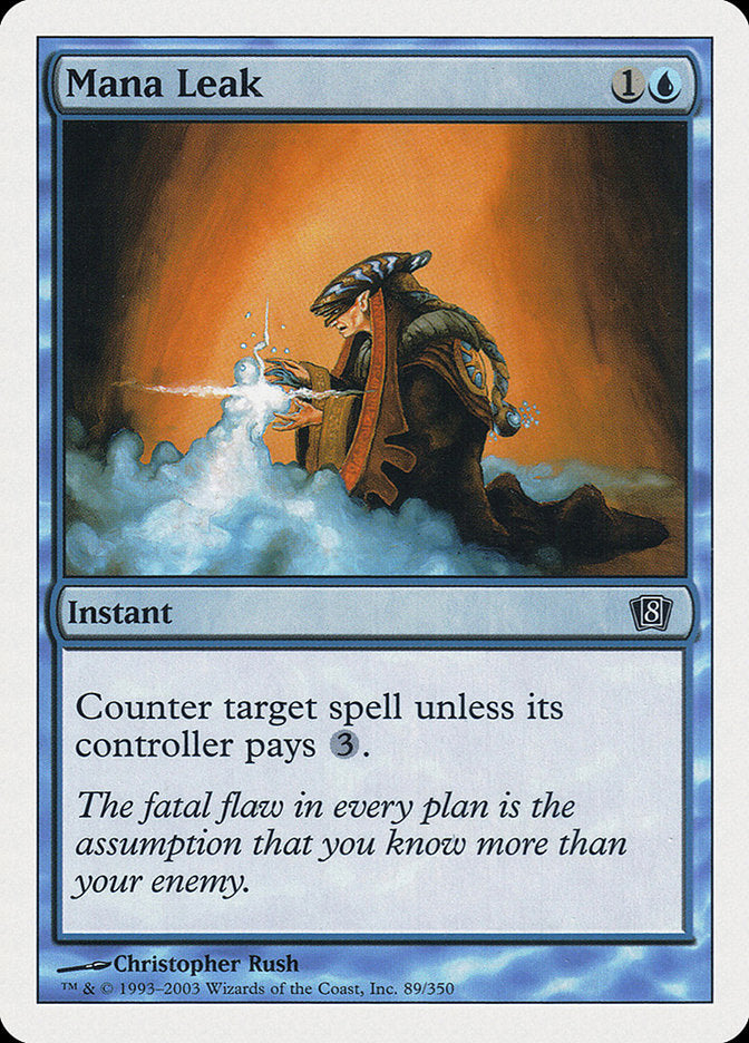 Mana Leak [Eighth Edition] | Galaxy Games LLC