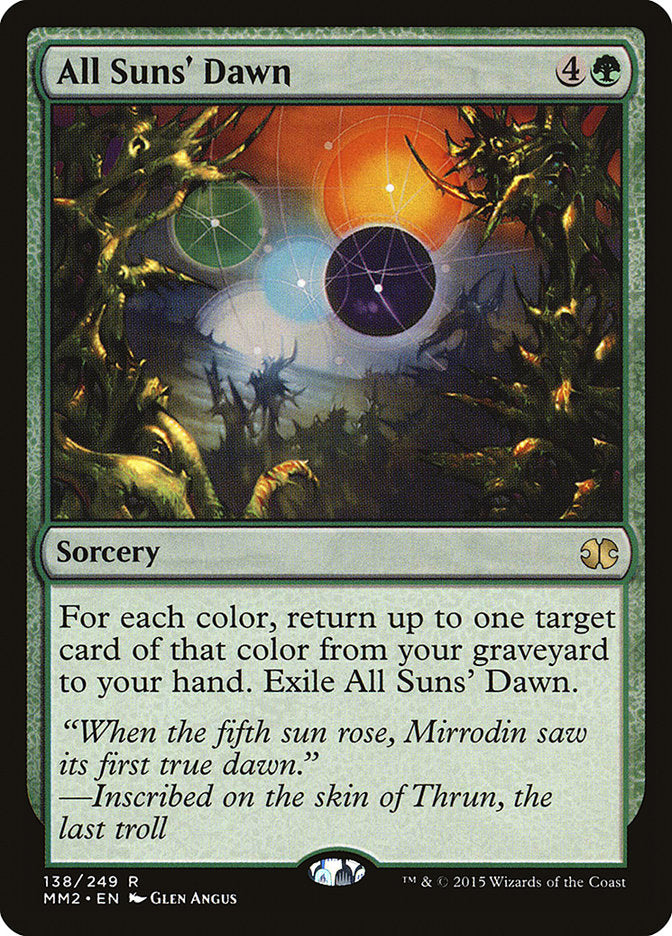 All Suns' Dawn [Modern Masters 2015] | Galaxy Games LLC