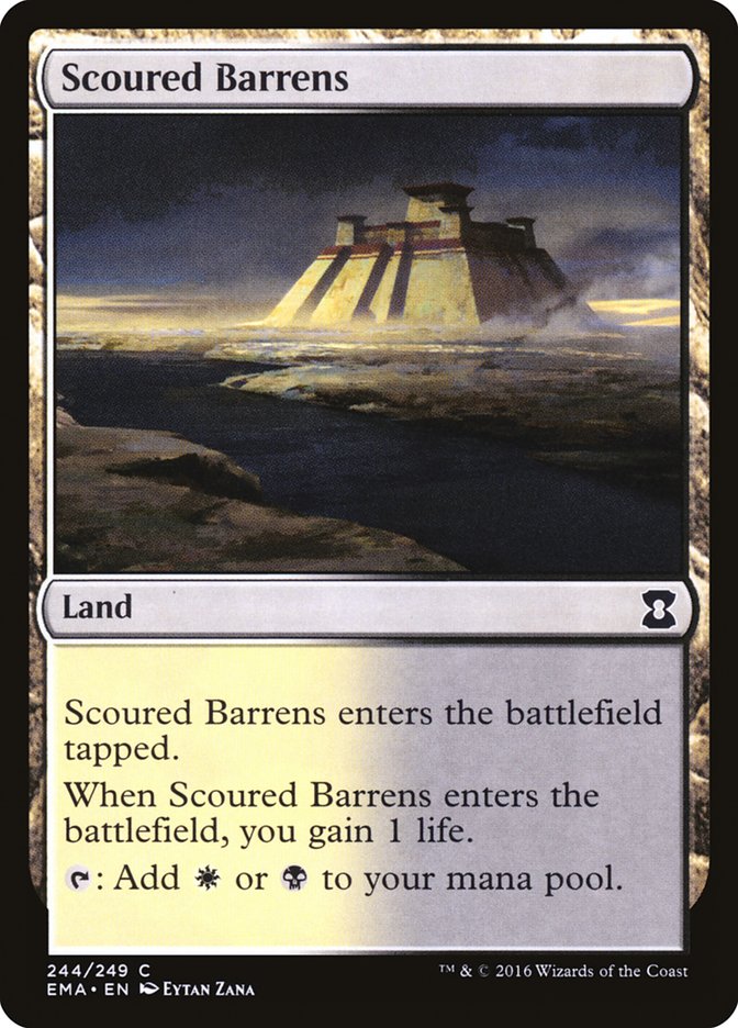 Scoured Barrens [Eternal Masters] | Galaxy Games LLC