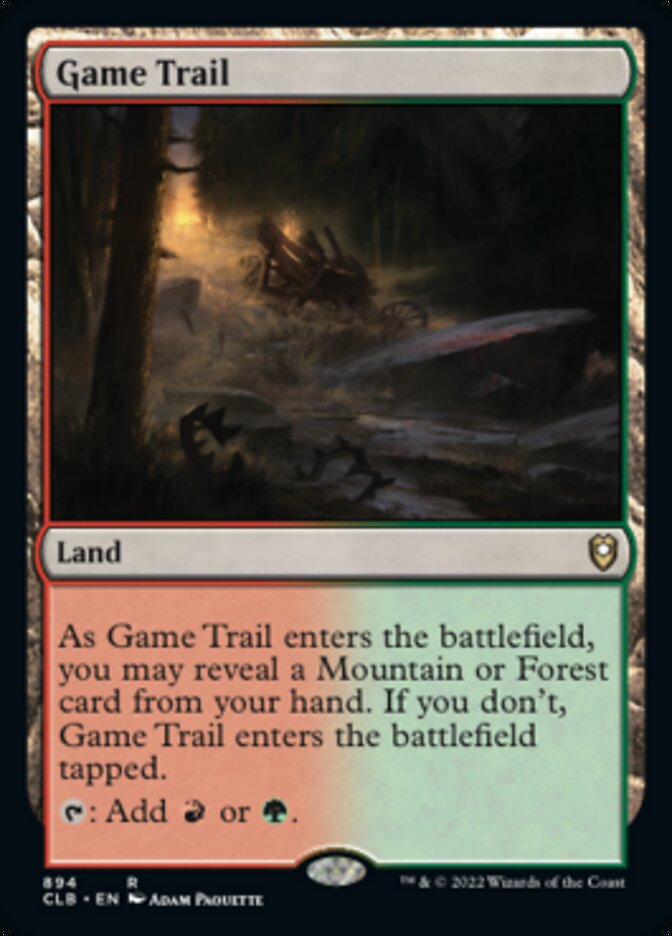 Game Trail [Commander Legends: Battle for Baldur's Gate] | Galaxy Games LLC