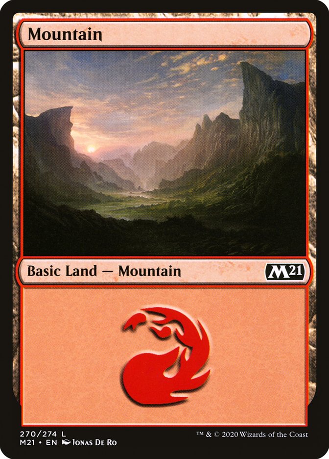 Mountain (270) [Core Set 2021] | Galaxy Games LLC