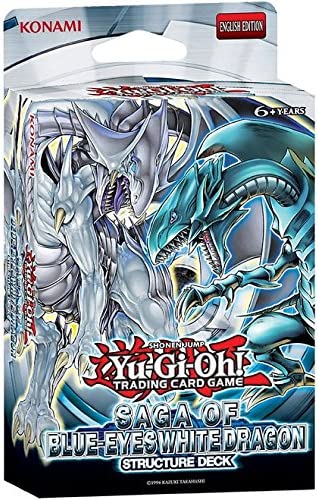 Structure Deck: Saga of Blue-Eyes White Dragon [Unlimited Edition] | Galaxy Games LLC
