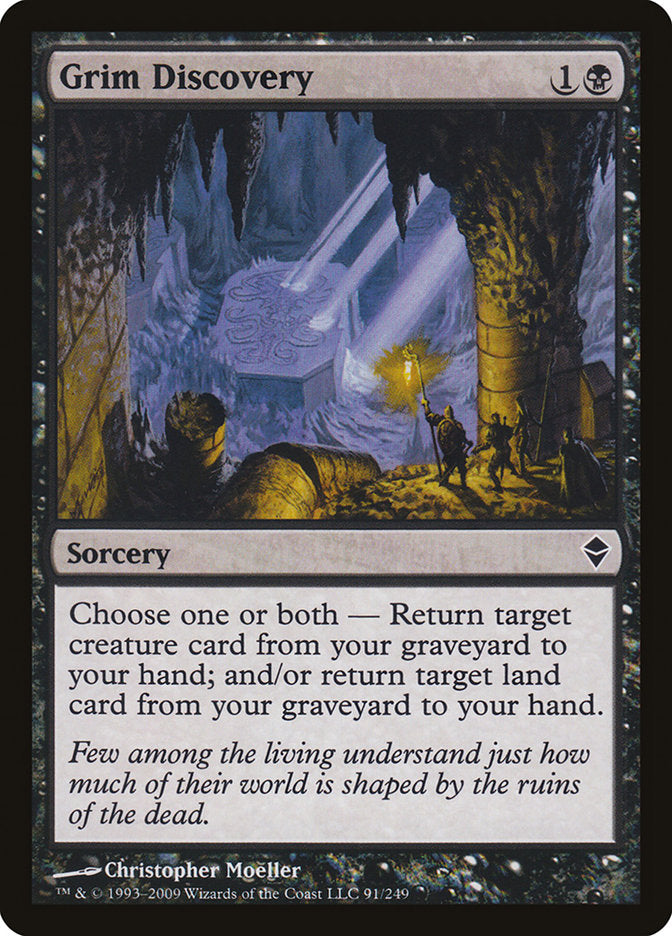 Grim Discovery [Zendikar] | Galaxy Games LLC