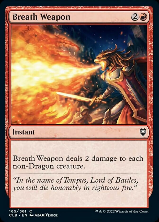 Breath Weapon [Commander Legends: Battle for Baldur's Gate] | Galaxy Games LLC