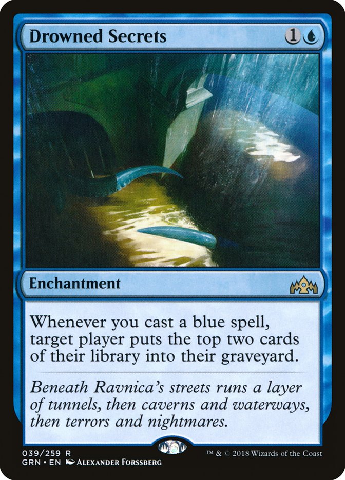 Drowned Secrets [Guilds of Ravnica] | Galaxy Games LLC
