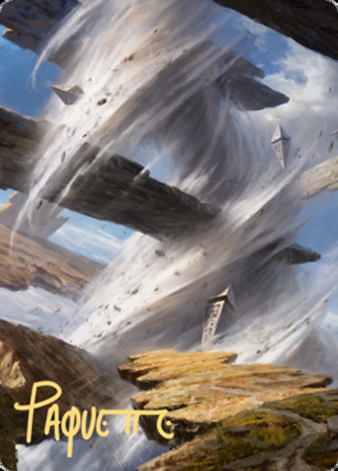 Plains 2 Art Card (Gold-Stamped Signature) [Zendikar Rising Art Series] | Galaxy Games LLC