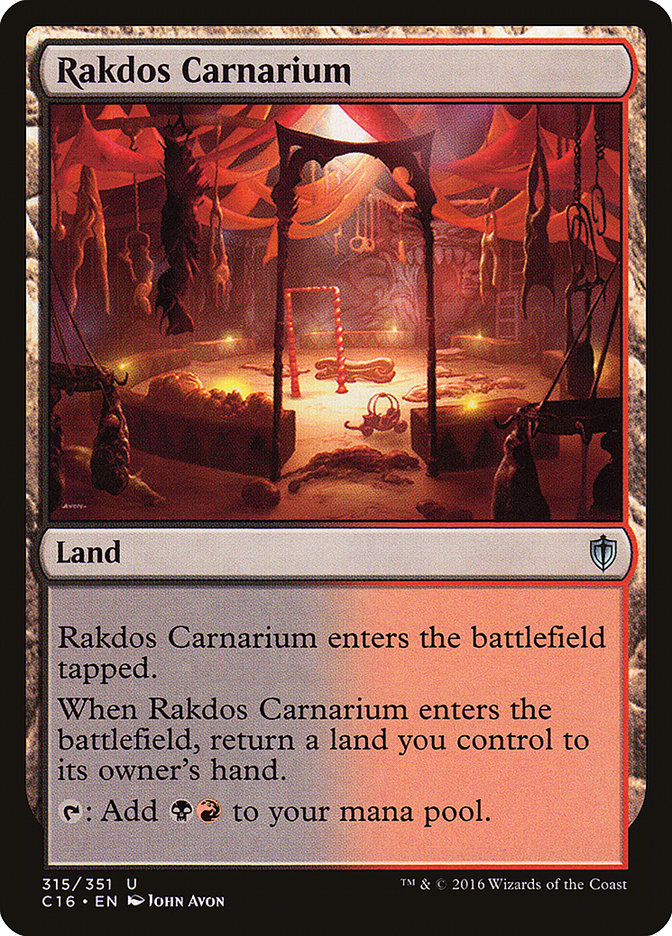 Rakdos Carnarium [Commander 2016] | Galaxy Games LLC