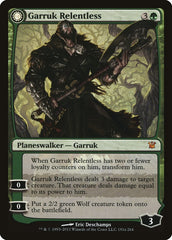 Garruk Relentless // Garruk, the Veil-Cursed [Innistrad] | Galaxy Games LLC