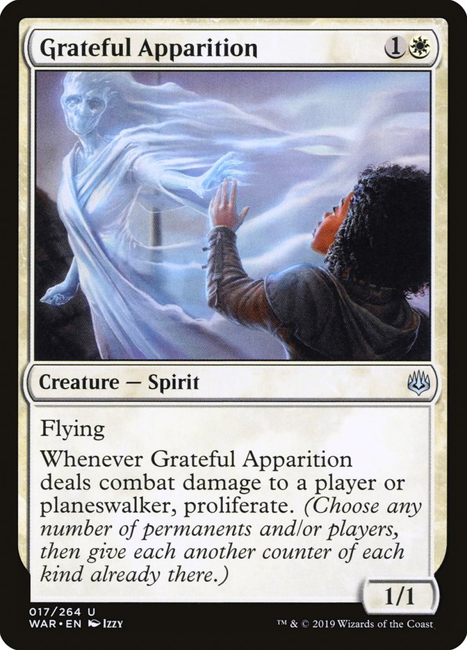 Grateful Apparition [War of the Spark] | Galaxy Games LLC