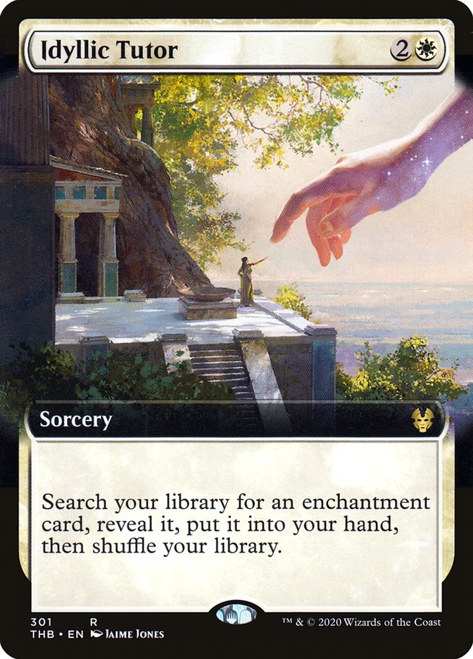 Idyllic Tutor (Extended Art) [Theros Beyond Death] | Galaxy Games LLC