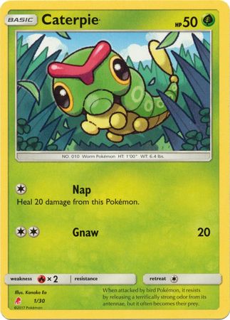 Caterpie (1/30) [Sun & Moon: Trainer Kit - Lycanroc] | Galaxy Games LLC