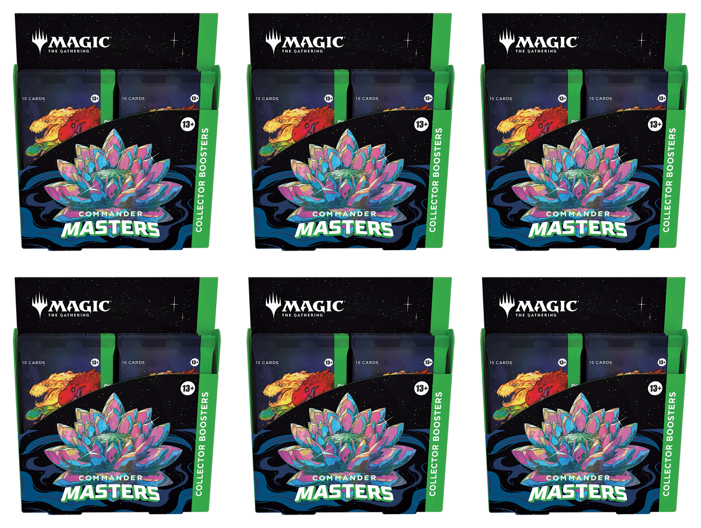 Commander Masters - Collector Booster Case | Galaxy Games LLC