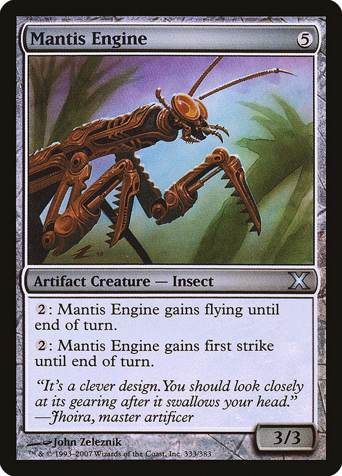 Mantis Engine (Premium Foil) [Tenth Edition] | Galaxy Games LLC