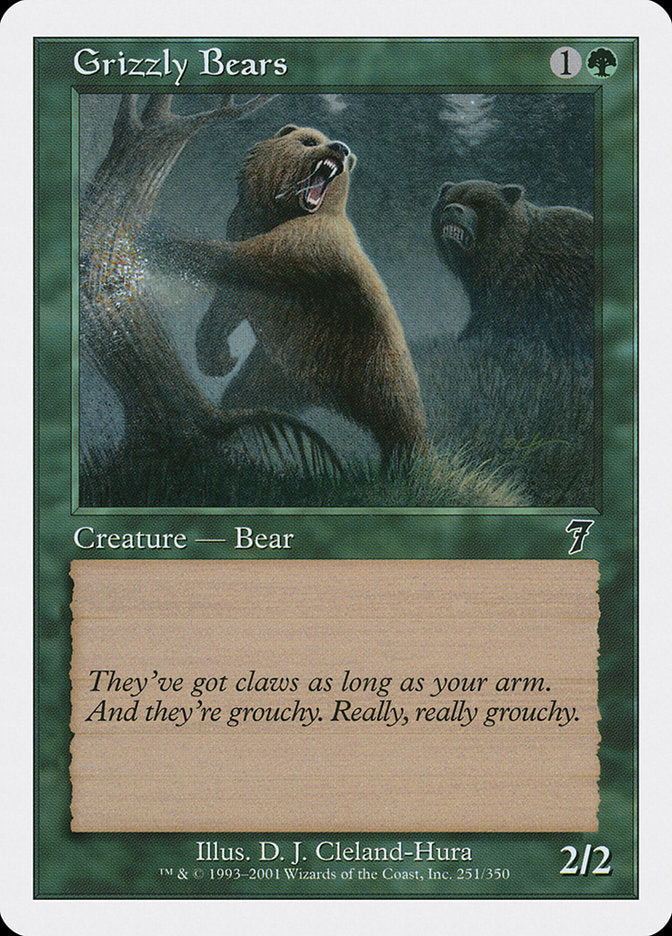 Grizzly Bears [Seventh Edition] | Galaxy Games LLC