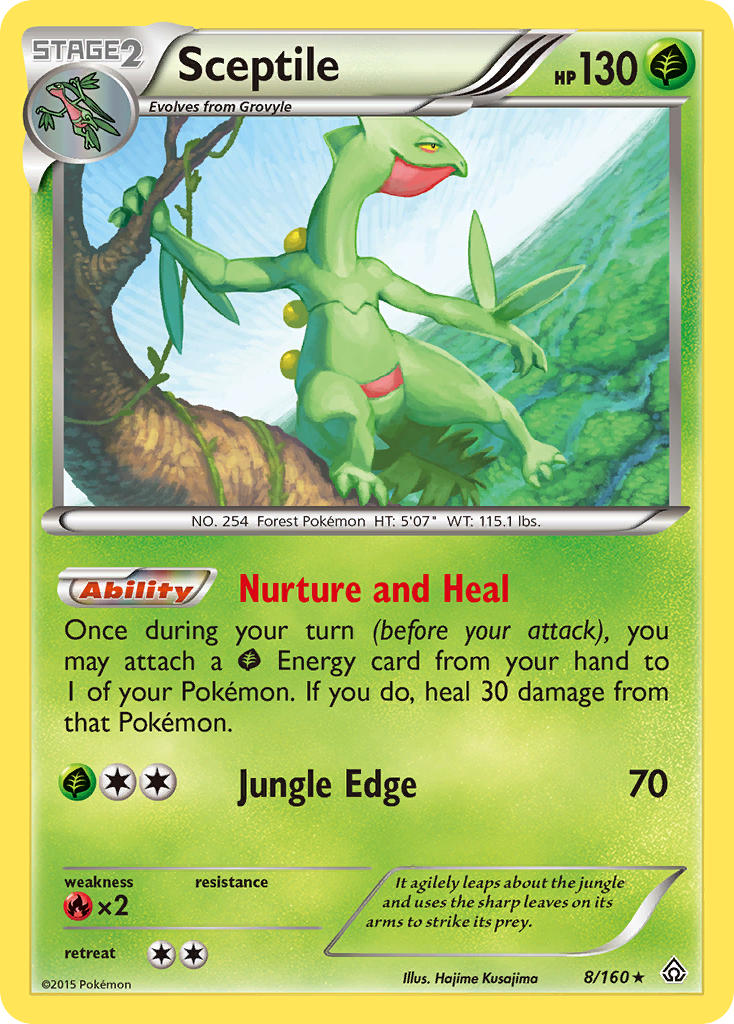 Sceptile (8/160) [XY: Primal Clash] | Galaxy Games LLC