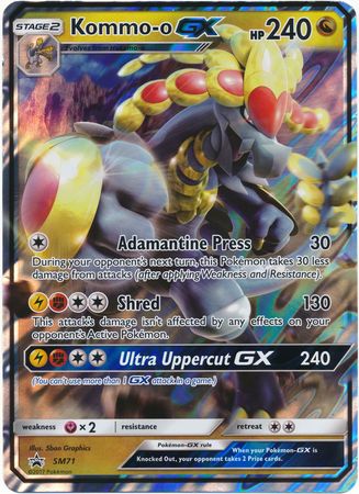 Kommo-o GX (SM71) (Jumbo Card) [Sun & Moon: Black Star Promos] | Galaxy Games LLC